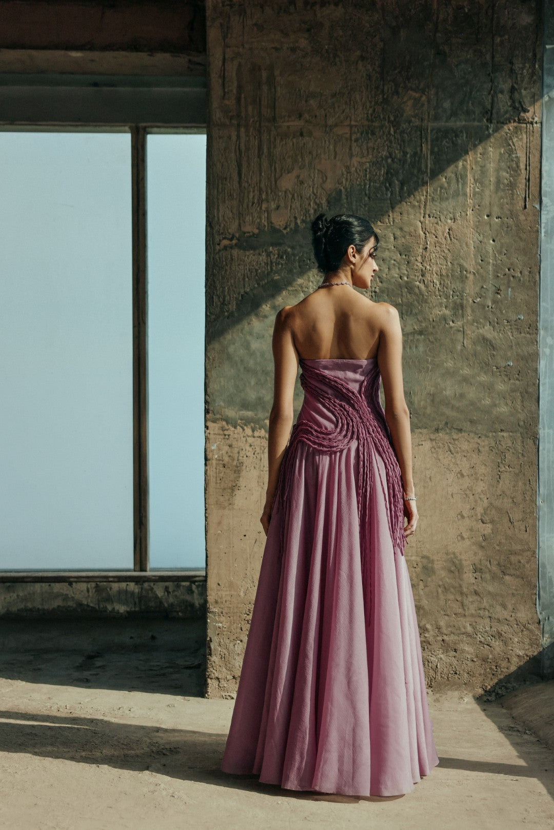 Braided Corset Gown